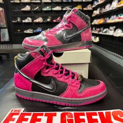 Nike Sb Dunk High Run The Jewels Size 8 & 9.5