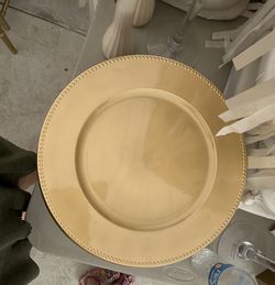 Gold Charger Plates 