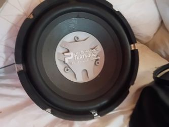 2 12” Performance Techniques subwoofers