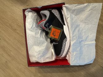 Nike Air Jordan Retro Black Cement 3 Sz10 DS 2018
