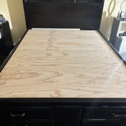 Wood Queen Size Bed Frame