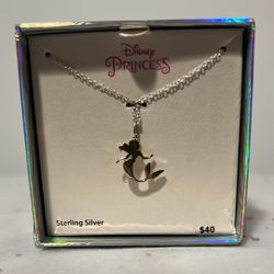 Sterling Silver Little Mermaid Necklace 