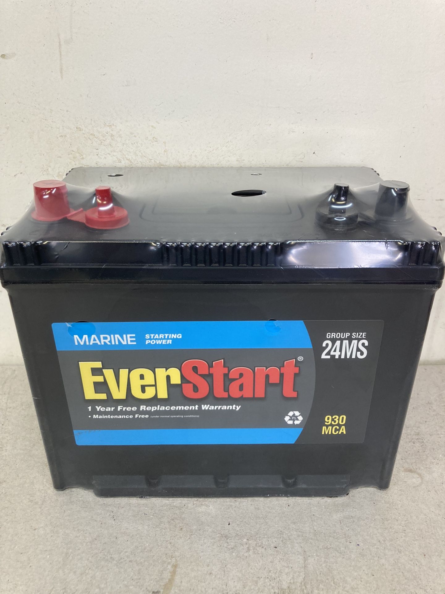 Car battery ever start marine starting high amperage size 24MS for sale