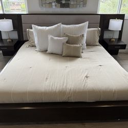 Wood King Size Bedroom Set