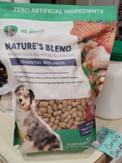 Dog Food Freeze Dried Dr. Marty Turjet Beef Salmon Duck