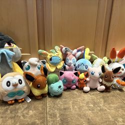 Pokémon Stuffed Animals