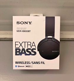 Brand New Sony MDR-XB650BT Extra Bass Wireless Headphones