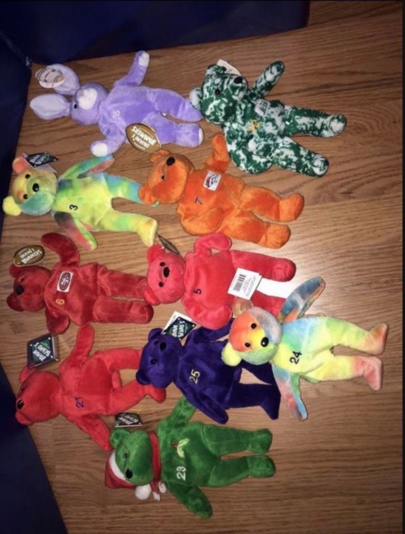 10 Bamm beano Sports beanies $20 takes all