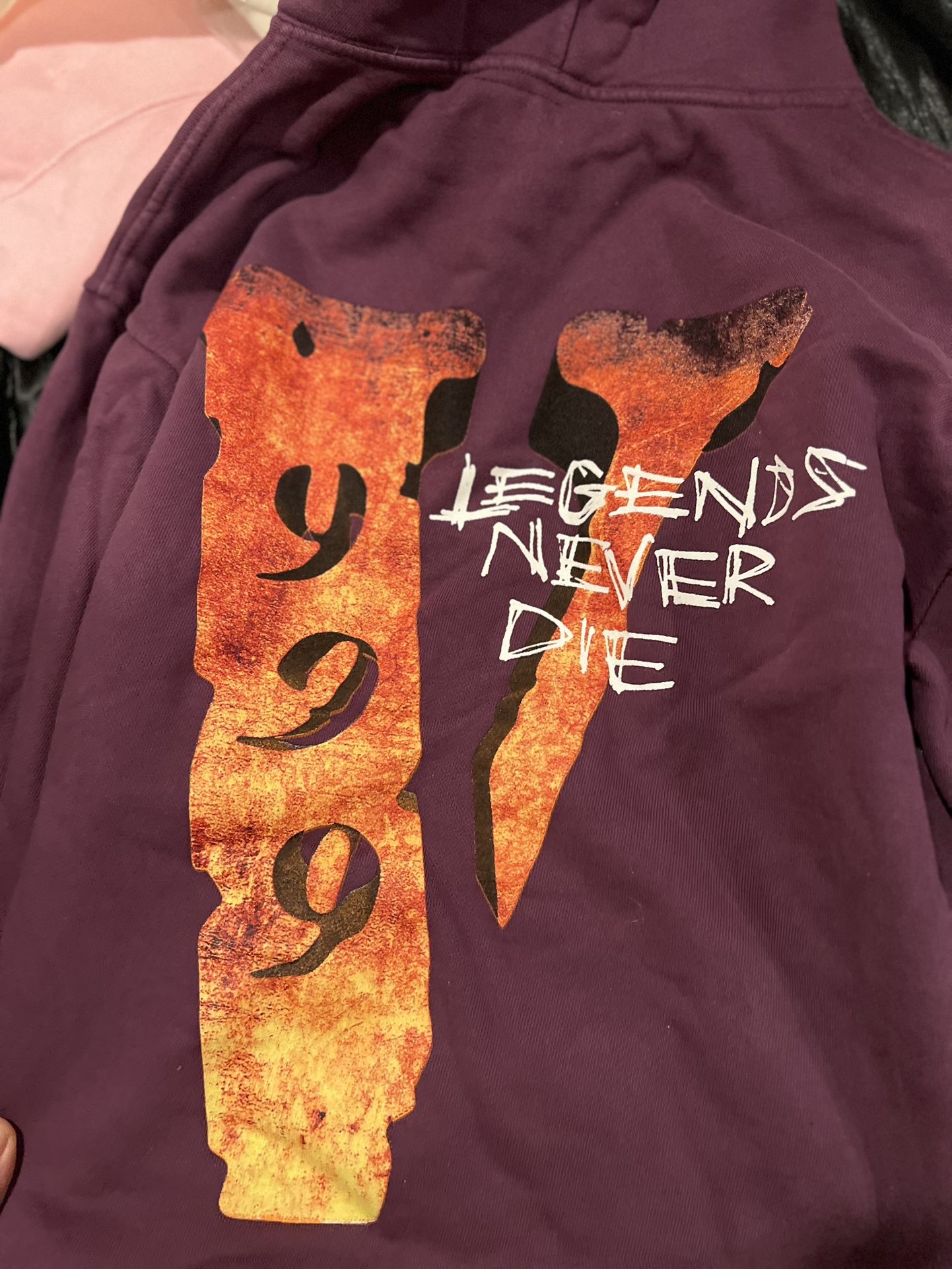 Vlone Juice Wrld Hoodie Size M