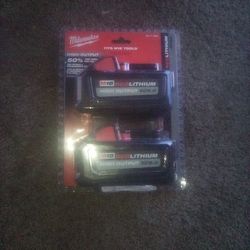 Milwaukee Xc6.0 Red Lithium Batteries 