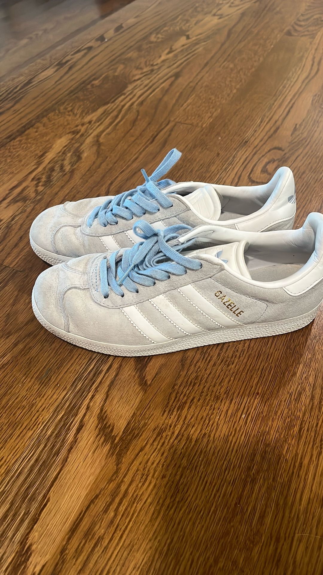 Adidas Gazelle Baby Blue Sz 5