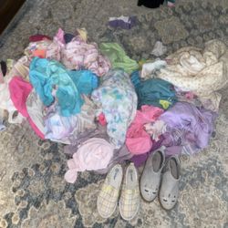 Girls 6/7 Clothes 12 Shoes 