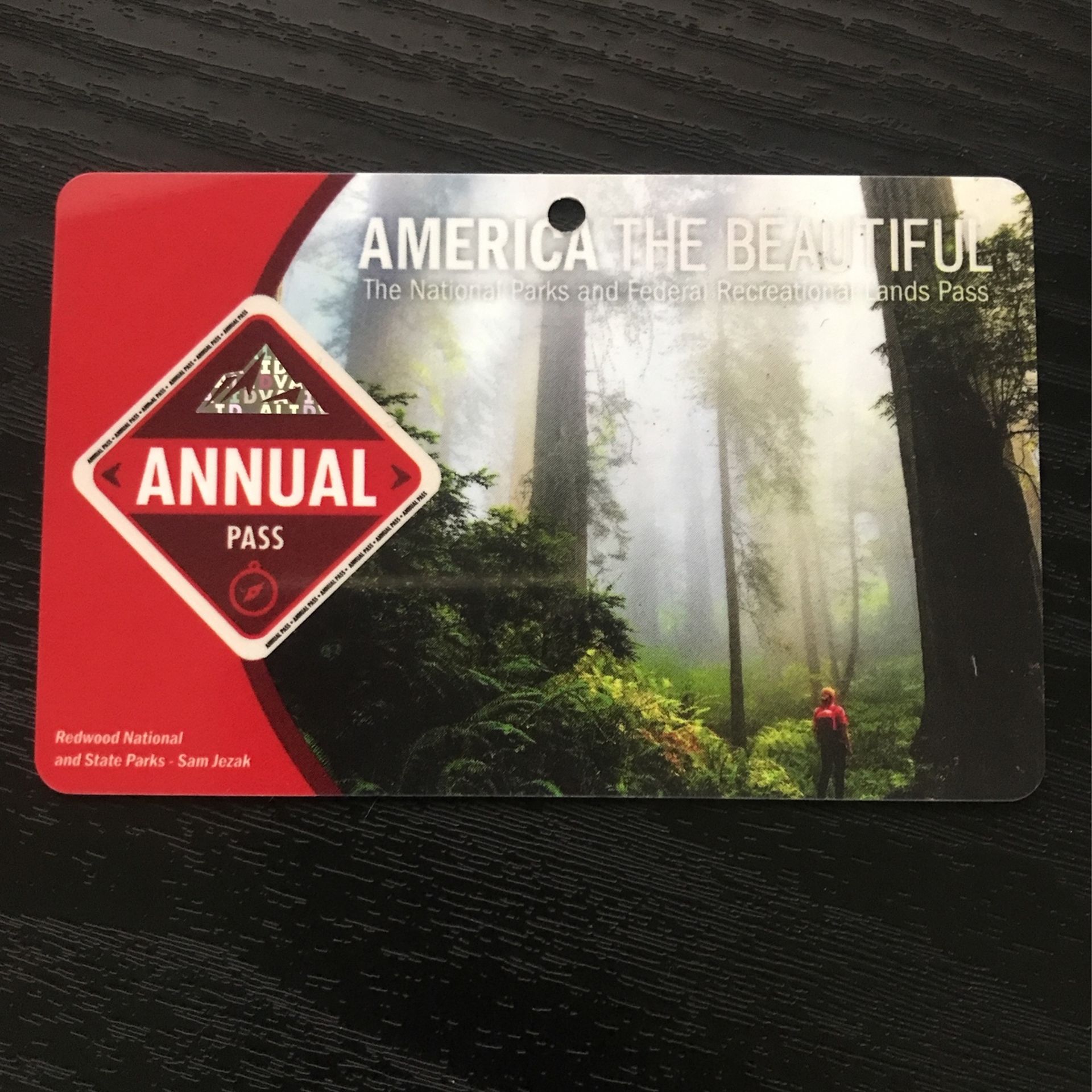 2021 - National Park Pass - Valid Until Aug 2022