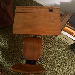 Antique School Desk