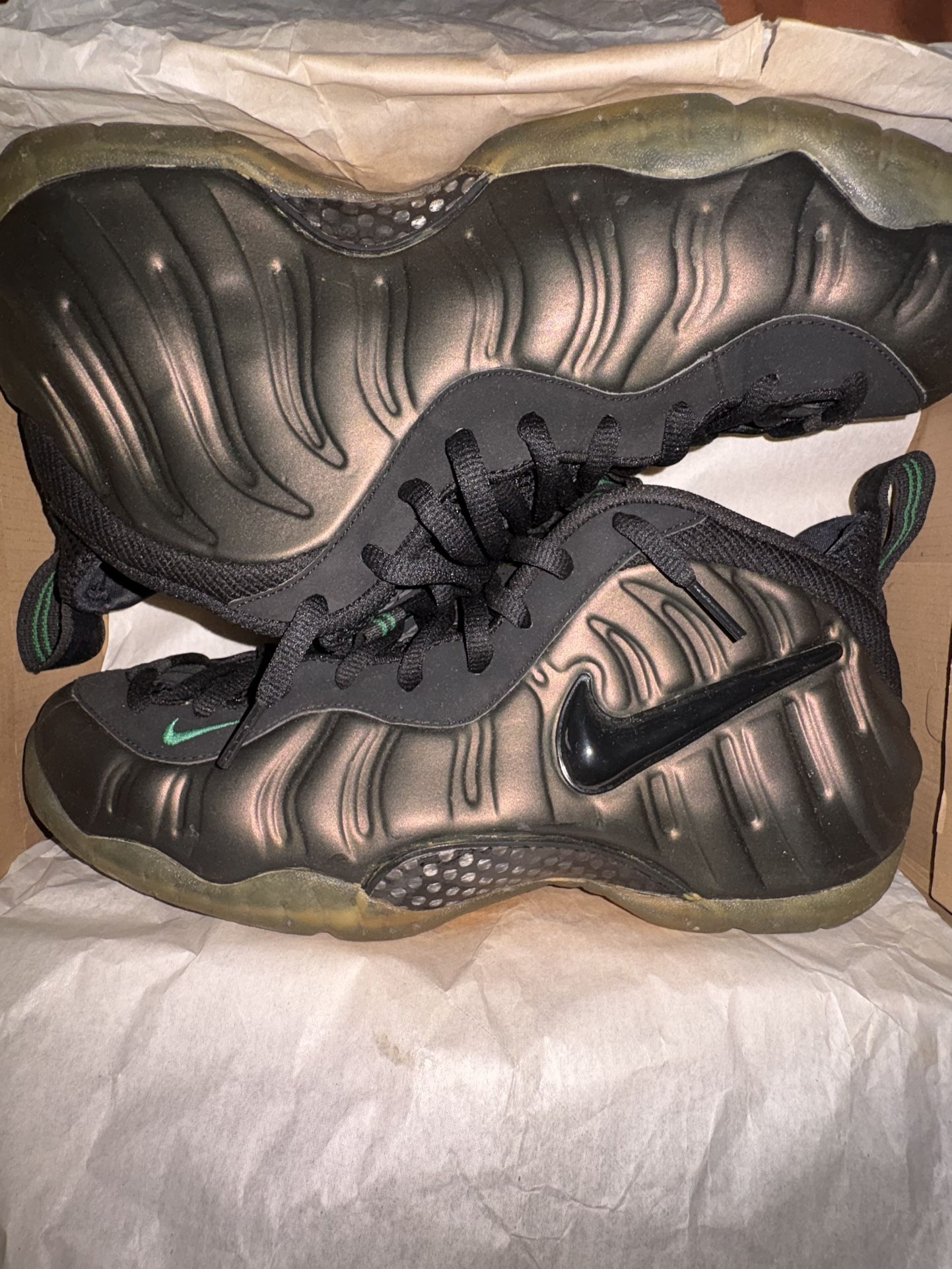 Nike Foamposite Pro “Pine Green/Black” Sz 10.5