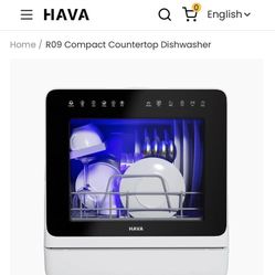 Hava Table Top Portable Dishwasher
