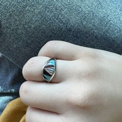 Turquoise and Silver Ring  