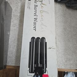 TRUBEAUTY Style Bender Triple Barrel Waver 