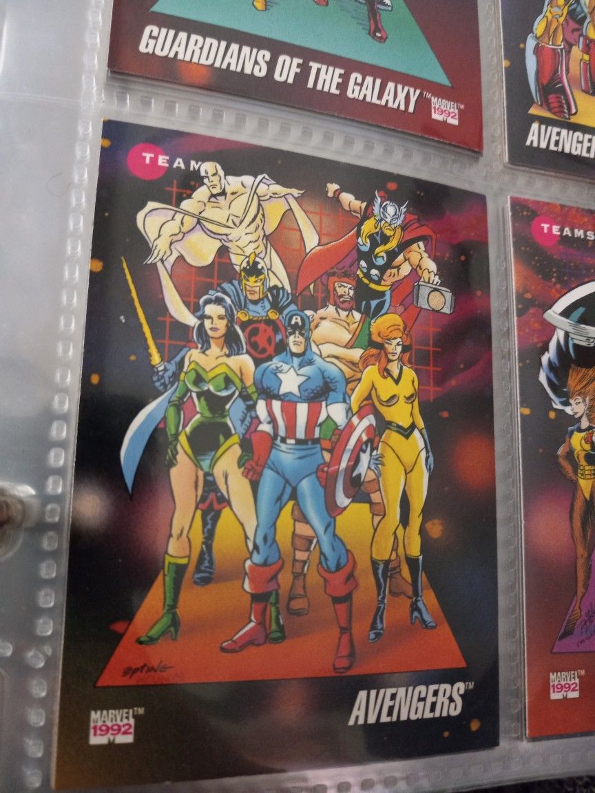 Vintage Marvel Cards