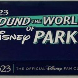 Disney D23 Around The World Pin Set. No Book