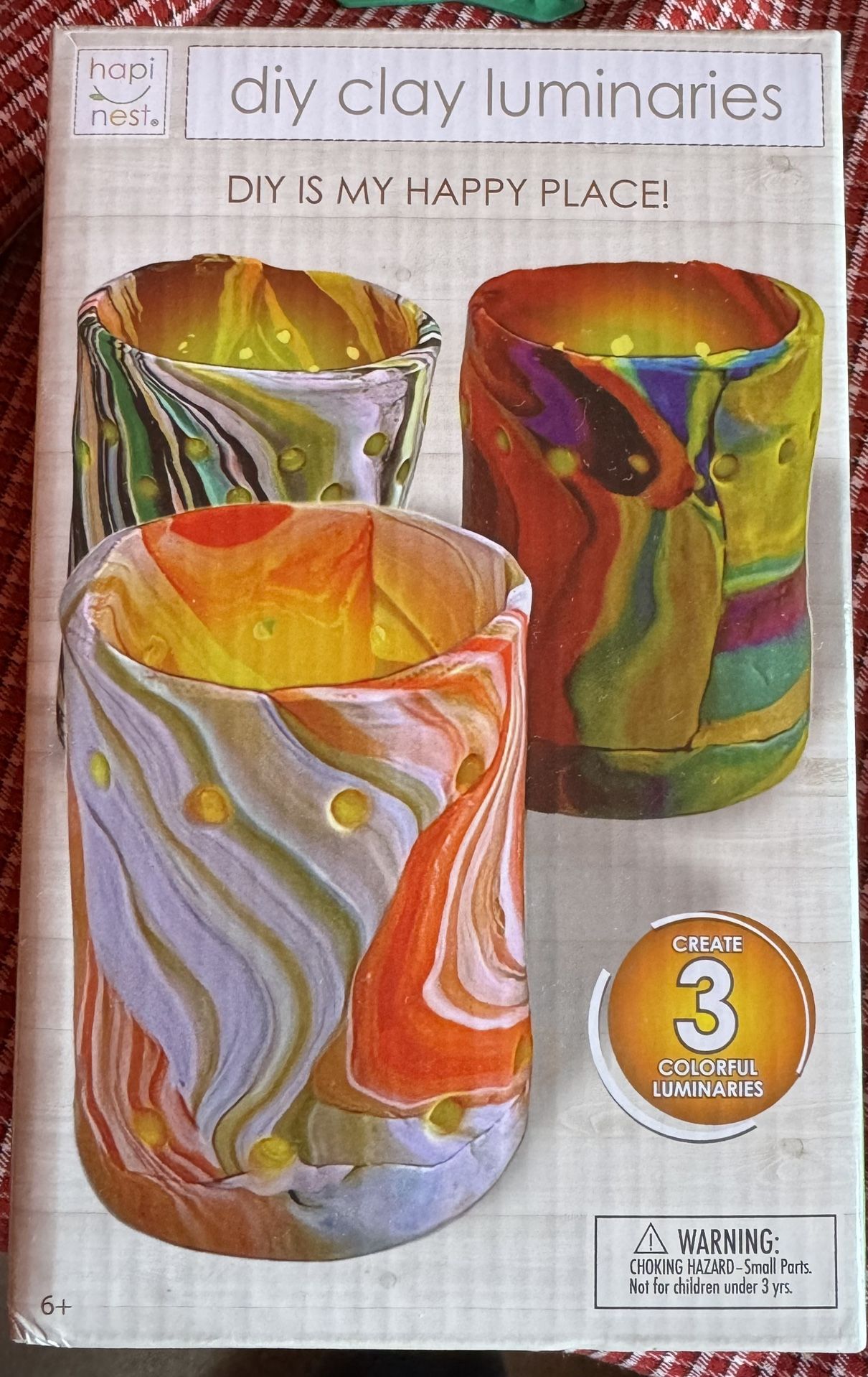 Clay Luminaries Kit  DIY For kids