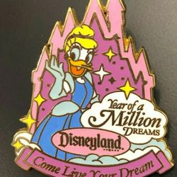 disney Pin 59516 WDTC Come Live Your Dreams Daisy Duck Cinderella ball gown