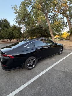 Honda Accord ex black in black