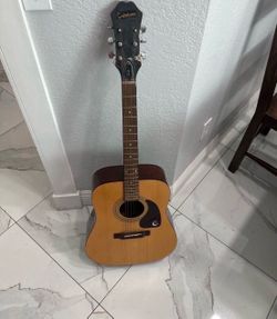 Used Epiphone PR150 Natural Acoustic Guitar