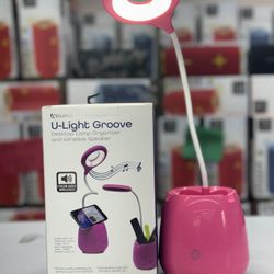 Desktop Lamp with Wireless Speaker