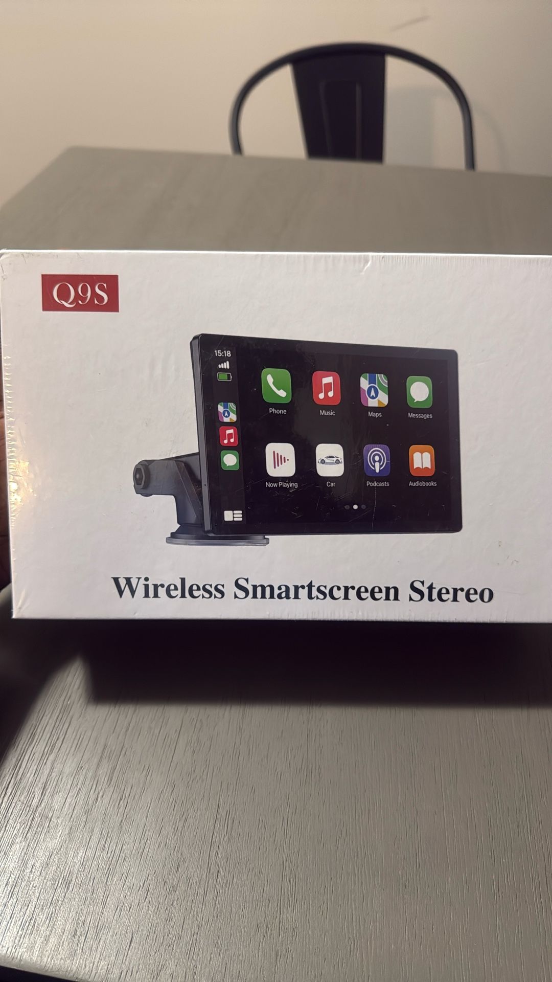 9” Wireless Smart Screen Car Stereo Apple CarPlay Android