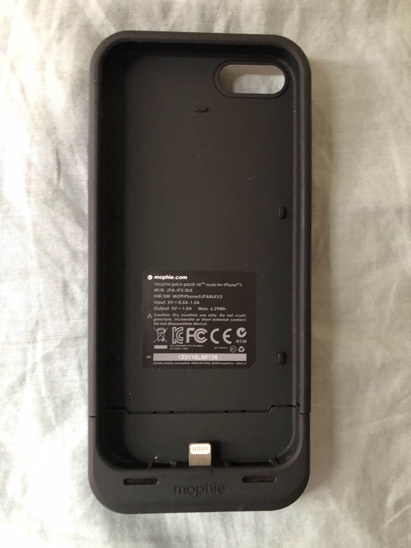 Mophie Battery Case for iPhone SE 2018/5/5s