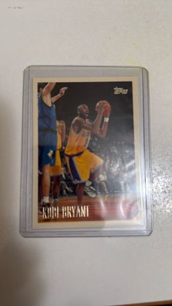 1996-‘97 Topps Kobe Bryant Rookie Card