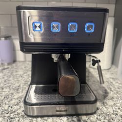 bella PRO - Barista Elite Espresso Station with 20 Bars of High Pressure - Black