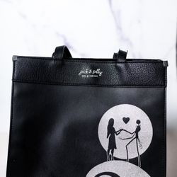 Bioworld Nightmare Before Christmas Jack and Sally Now and Forever Tote Bag