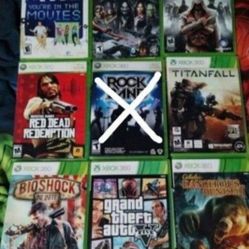 Xbox 360 Games, $6 Each