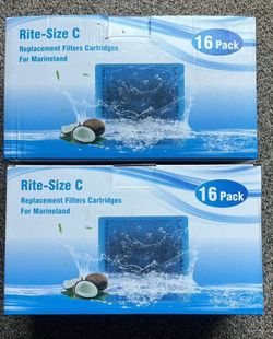 Rite size C marine land filters