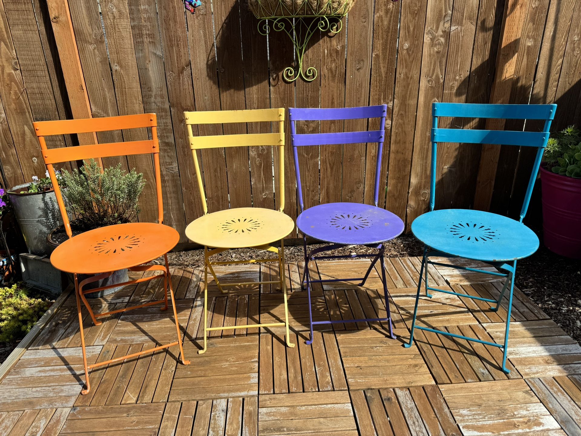 Vintage Patio Chairs 