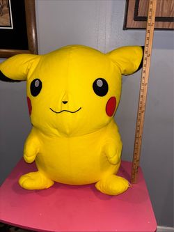 Toy Factory RARE Large 24" Pokemon Pikachu Stuffed Toy