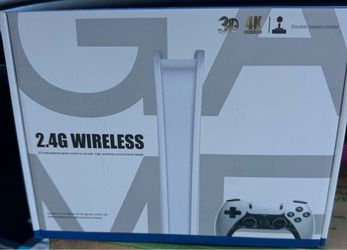PS3000 Retro Game Console, 4K HDMI Plug and Play Video Game Stick, 2.4G Wireless Dual Handheld Controllers, Built-in 25 Emulators, Two-Player Gaming f