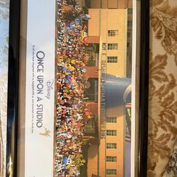 Disney Once Upon A Time Animated framed picture