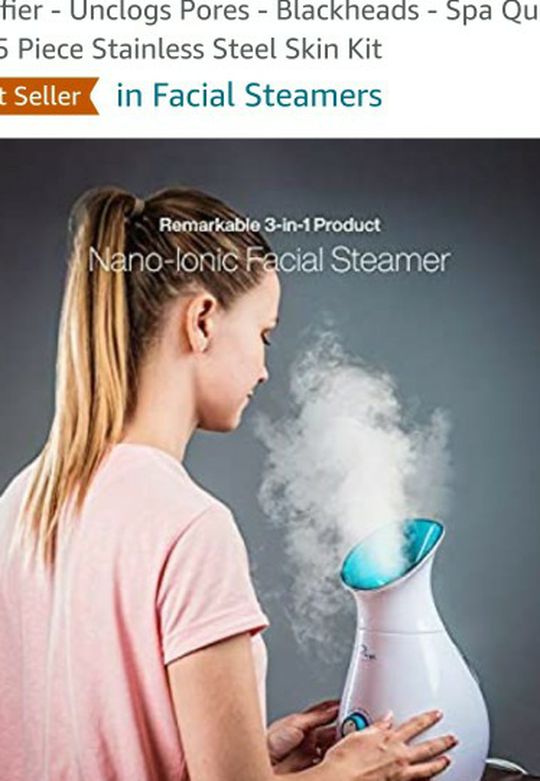 Nano Steamer 3 In 1 Facial Steamer