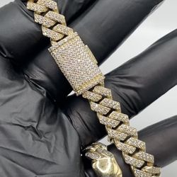 Cuban Link Diamond Bracelet