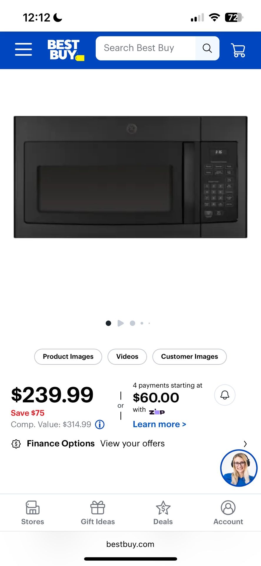 GE - Over The Range Microwave