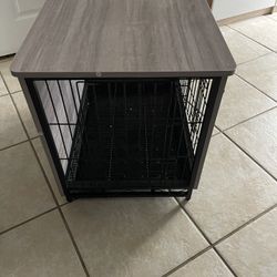 Dog Crate End Table