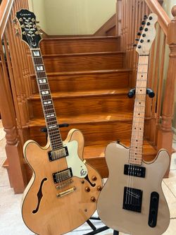 Epiphone Sheraton II Semi Hollow (Brand New) Squier Contemporar Telecaster (Mint)