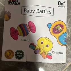 iPlay, iLearn 10pcs Baby Rattles Toys Set