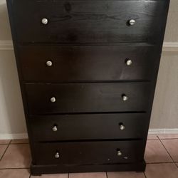 5 Drawer Wood