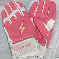 Bruce Bolt x Meg Rem Limited Edition Short Cuff Youth Large Batting Gloves Rare Sold Out Brand New