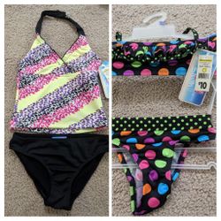 Swim Suit Size 4/5 Girls New With Tags / 10 For Both