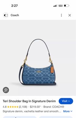 Coach Terry shoulder bag